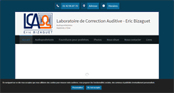 Desktop Screenshot of lca-bizaguet-paris.fr