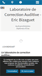 Mobile Screenshot of lca-bizaguet-paris.fr