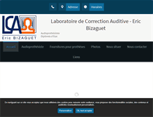 Tablet Screenshot of lca-bizaguet-paris.fr